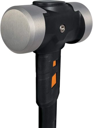 Fiskars Pro 750670-1001 Isocore 3,6 Kg Çift Düz Yüz Kızak Çekiç (36 Inç)