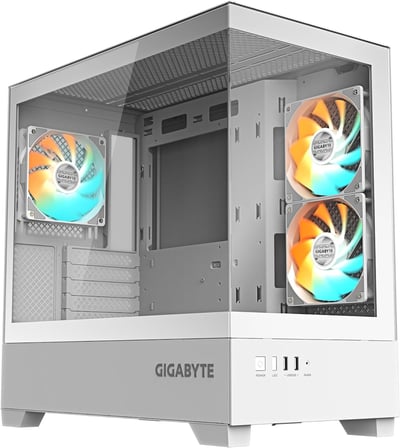 Gigabyte C201P 20Mm Soğutma Mesafeli Cam Mid-Tower Kasa Beyaz