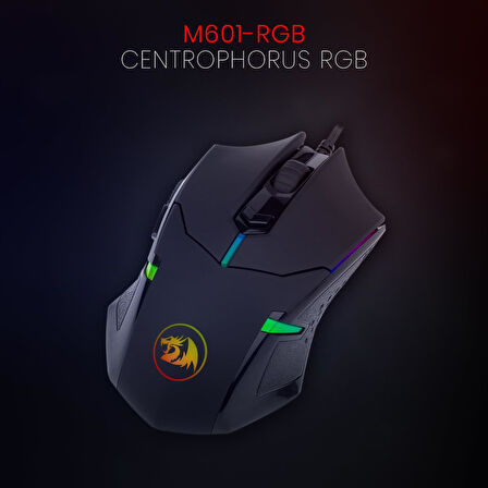 Redragon M601-Rgb 7200Dpi 6 Tuş Oyuncu Kablolu Mouse