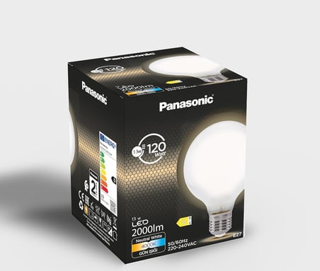 Panasonic Filament Ampul E27 13W 2000Lm 4000K Milky