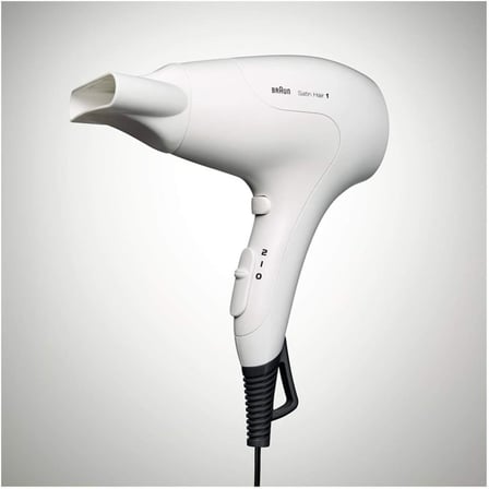 Braun Satin Hair 1 Hd180 Saç Kurutma Makinesi, 1800W, Beyaz
