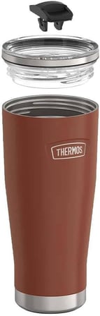 Thermos Icon Is115 0,53L Slide Lock Mug Wstraw Pipetli Termos - Saddle