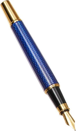 Steelpen World Serisi 2716 Mavi Dolma Kalem+Tükenmez Kalem Seti