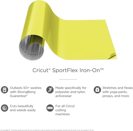 Cricut Ütüleme, Sportflex, Birinci Sınıf Ütüleme. Spor Triko Ve Giyim Için Ideal, Easy Weed, Güçlü B