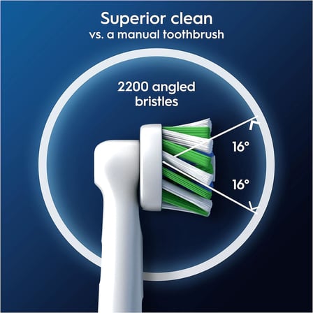 Oral-B Crossaction Takmalı Fırçalar, 8 Adet