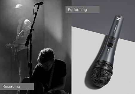 Sennheiser E 825-S Kardioid Dinamik Mikrofon