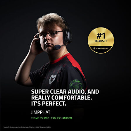 Razer Blackshark V2 Pro (2023) - Pc Premium Kablosuz E-Spor Kulaklığı (Hyperclear Süper Geniş Bant M