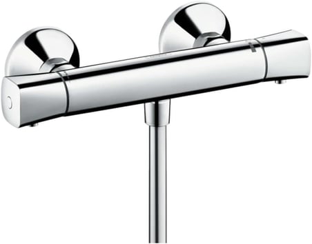 Hansgrohe Ecostat Evrensel Sıva Üstü Duş Termostatı, 1 Fonksiyon Için, Krom, Çıkış Yüksekliği 70 Mm