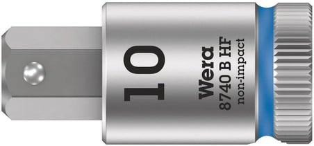 Wera 05003043001 8740 B Hf Zyklop Uç, Tutma Fonksiyonlu 3/8 Inç Tahrikli, 10,0 X 38,5 Mm, 10, 0 X 38
