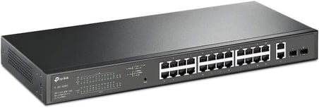 Tp-Link Tl-Sg1428Pe, 28-Port Gigabit Easy Smart Switch With 24-Port Poe+