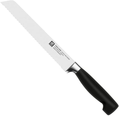 Zwilling Four Star Mutfak Bıçağı, Paslanmaz Çelik, Siyah