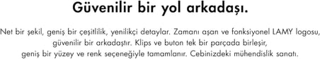 Lamy Zarif Lamy 204 Tükenmez Kalem Logosu M + M16Bl Kırmızı, (4014519654162)