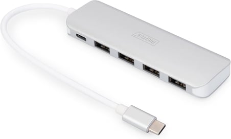 Digitus Da-70242-1 – Usb Hub – 4 Port Usb 3.2 Gen 1 Hub Tip C – 5 Gbit/S'Ye Kadar Süper Hızlı Veri A