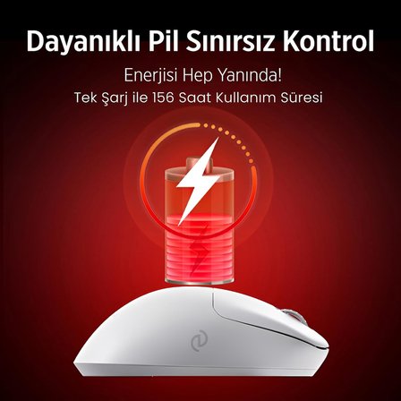 Philips Evnia Serisi Spk9418 Kablosuz Bluetooth Dual Mod 12000Dpi 6 Tuşlu Optik Oyuncu Mouse Siyah