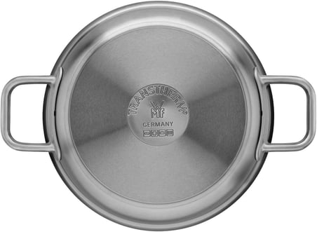Wmf Ultimate Servis / Kızartma Tavası 24 Cm Paslanmaz Çelik Tava, Kaplamasız, Düz, Düz Zemin, Indüks