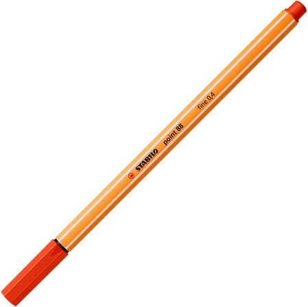 Stabilo Point 88 - İnce Keçe Uçlu Kalem - 25'Li Roller Set - Çeşitli Renkler