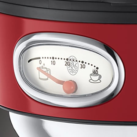 Russell Hobbs 21700-56 Retro Ribbon Filtre Kahve Makinesi Kırmızı, 10 Fincana Kadar, 1.25 L Cam Süra