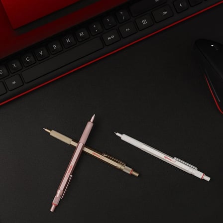 Rotring 600 İnci Beyaz Tükenmez Kalem