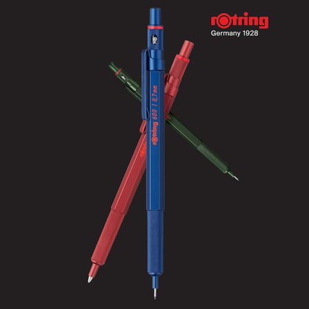 Rotring 600 İnce Uçlu Kalem Metalik Koyu Yeşil 0.5 Mm