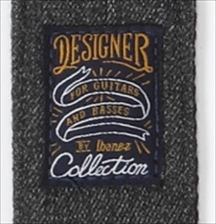 Ibanez Designer Collection Guitar Strap - Black Denim (Dcs50D-Bkd)