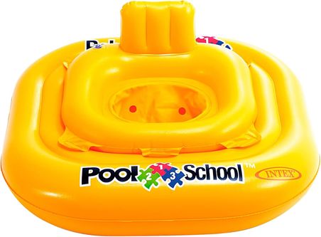 Intex 56587 Pool School Oturaklı Simit 79 Cm, Su Sporları, Plaj Malzemesi, Şişme Ürün, Yüzme Aksesua