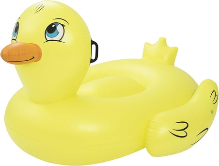 Bestway 41106 – Schwimmtier "Duck Ride-On," 188 X 127 Cm