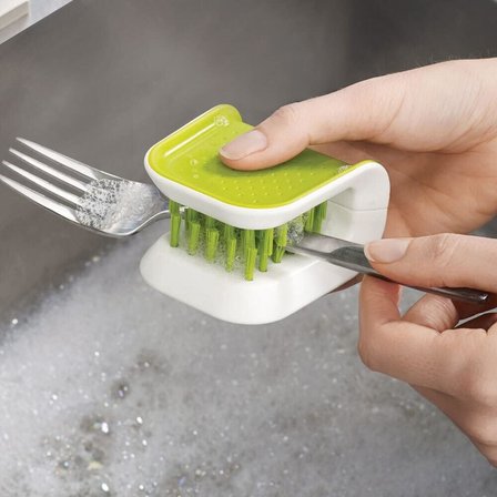 Joseph Joseph 85105 Bladebrush Bıçak Temizleme Fırçası, Yeşil