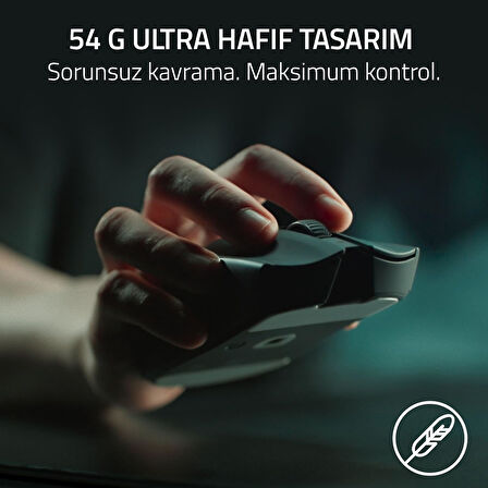 Razer Viper V3 Pro - Ultralight Kablosuz Espor Oyun Mouse'U (8K Hz Hyperpolling, 54G Hafif Tasarım,
