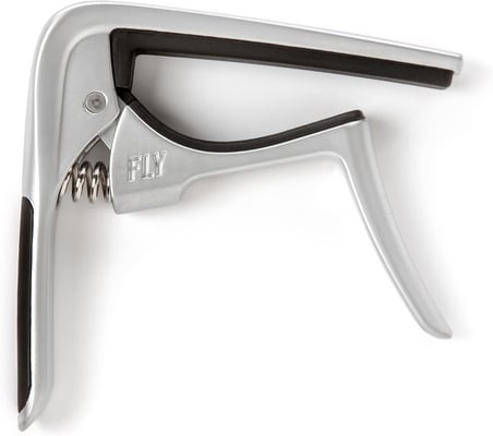 Jim Dunlop Trigger Fly Capo Kavisli Saten Krom