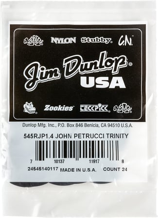 Jim Dunlop Gitar Pena (545Rjp140), Siyah