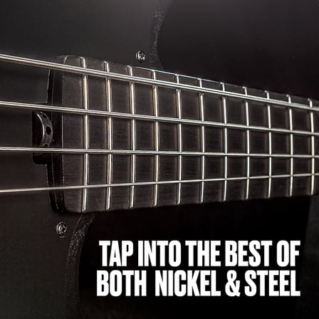 Jim Dunlop Behemoth Hybrid Wound Nikel Bas Teli (50-105)