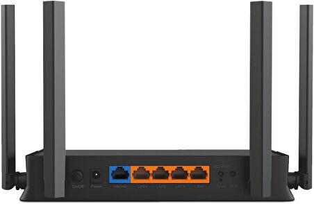 Tp-Link Archer Be220, Be3600 Mbps, Fiber Destekli, 4× Gbps Port, Vpn Destekli, Homesheild, Easy Mesh