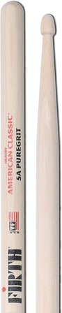 Vic Firth Baget (Çift) 5A Pure Grıt Ds Tip, Hıckory,