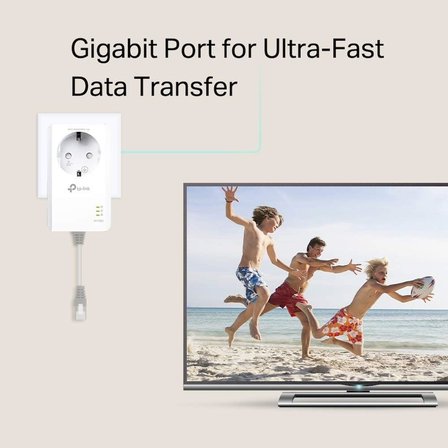 Tp-Link Tl-Pa7017P Kit, Av1000 Gigabit Passthrough Powerline Başlangıç Kiti