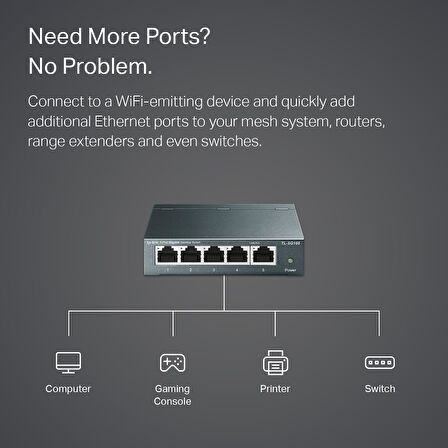 Tp-Link Tl-Sg105, 5-Port 10/100/1000Mbps Gigabit Siwtch