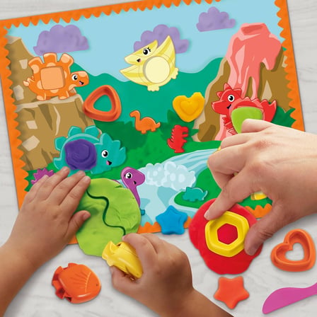 Play-Doh Başlangıç Seti Şekiller Ve Renkler Dinozor Oyuncağı