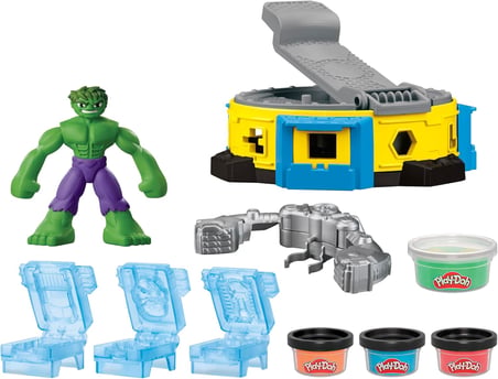 Play-Doh Marvel Hulk Smash & Squish Oyun Seti