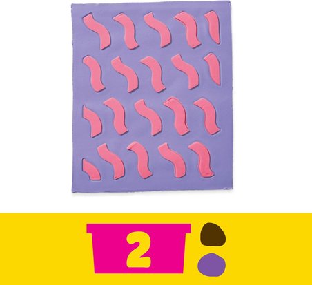 Play-Doh Barbie Fashionista Ruffles Oyuncak Bebek Seti