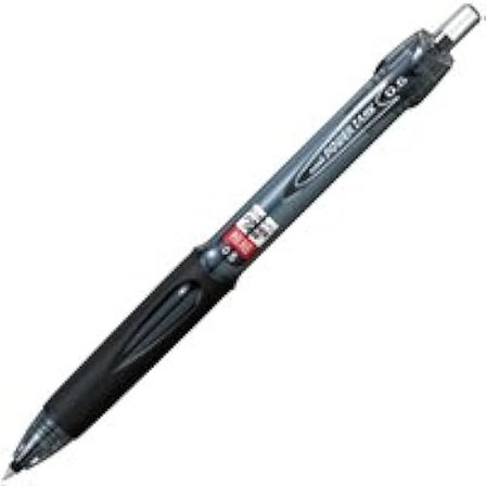 Uni-Ball Power Tank Ballpoint Geri Çekilebilir & Fine Ballpoint Pen Rubber Grip Type-0,7 Mm-Black In
