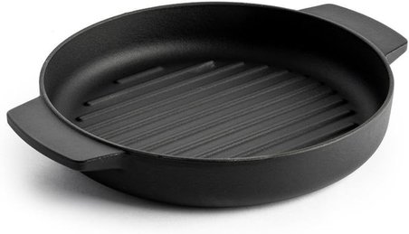 Kitchenaid Çift Kulplu Izgara Tava 26 Cm Black