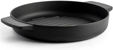 Kitchenaid Çift Kulplu Izgara Tava 26 Cm Black
