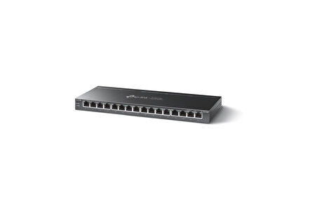 Tp-Link Tl-Sg116P, 16-Port Gigabit Desktop Switch With 16-Port Poe+