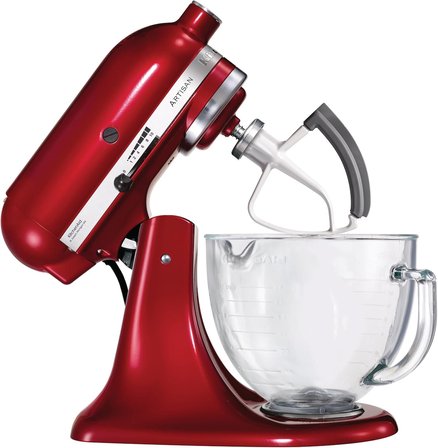 Kitchenaid 4,3 L Ve 4,8 L Stand Mikser İçin Esnek Kenarlı Düz Çırpıcı-5Kfe5T