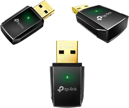 Tp-Link Archer T2U, 600Mbps Kablosuz Dual Band Usb Adaptör