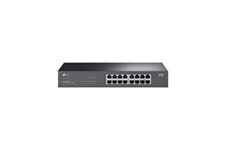 Tp-Link Ls1016G; 16-Port Gigabit Portlu, Metal Kasalı, Qos Özellikli, Kurulum Gerektirmeyen Tak Ve Ç