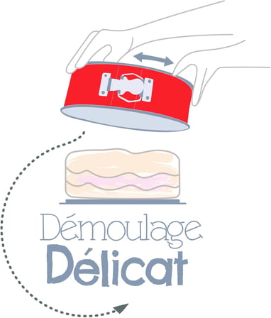 Tefal Delibake Savarin Kek Kalıbı - Kırmızı - 28 Cm
