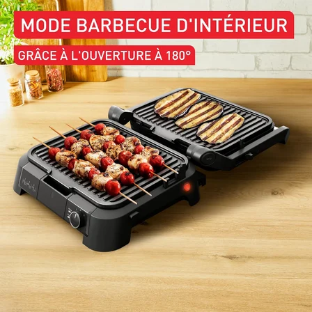 Tefal Tefal Supergrill 3In1 4 Porsiyon Kapasiteli 2000 Watt Barbekü Izgara Ve Tost Makinesi - Inox