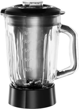 Russell Hobbs 24722-56 Blender [1,5 L Cam Kap] Mat Siyah (Güçlü 0.9Ps Motor, Darbe/Buz Kırma Fonksiy