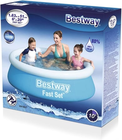 Bestway Büyük Şişme Hananuz 57392, Mavi