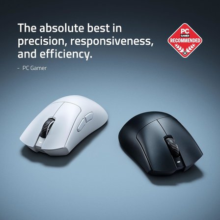 Razer Deathadder V4 Pro - Ultra Hafif Kablosuz Ergonomik Espor Mouse - 57G - 2,4 Ghz Hyperspeed - Fo